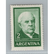 ARGENTINA 1954 GJ 1135B ESTAMPILLA NUEVA MINT PAPEL MATE BLANDO U$ 6,50